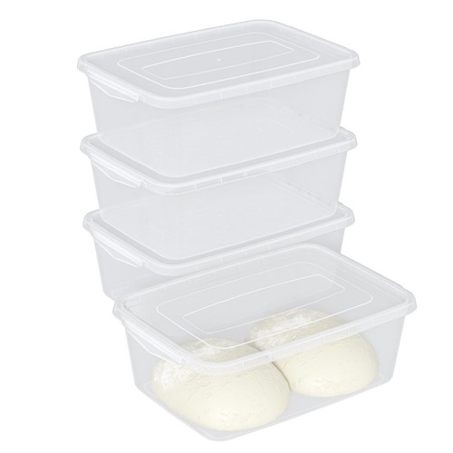 Quart clear dough - clear,