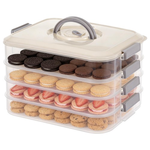 Tier stackable cookie - 4-tier,